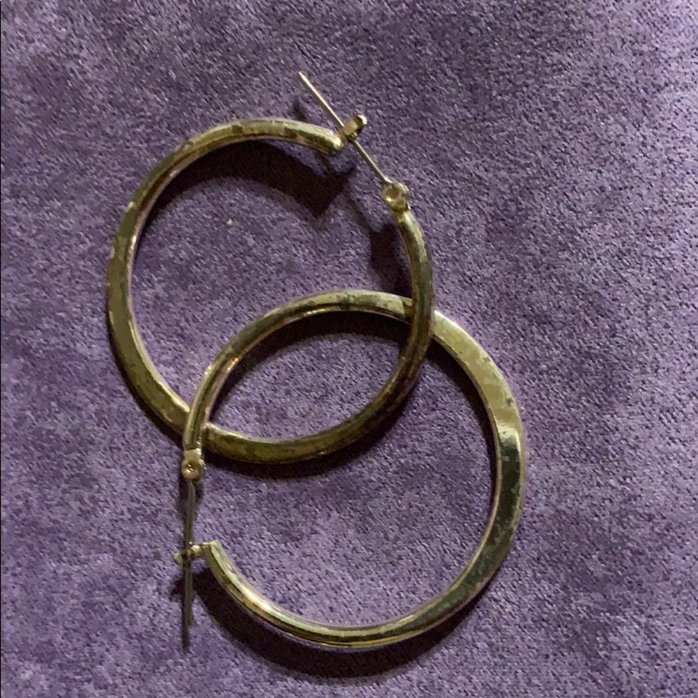 Silver Hoops - image 2